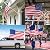 Flag Poles for Outside House - Outdoor Flag Pole for House with Tangle Free Flag Pole Rings for 3x5 Flags,5ft Heavy Duty American Flagpoles Residential kit for House,Porch,Truck,Boat,Car - White