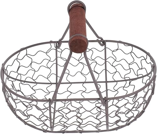 Cesta de la compra, contenedor de aperitivos, cesta ovalada, cesta de metal negro, cuenco de frutas de metal, cestas de reunión rústica, soporte