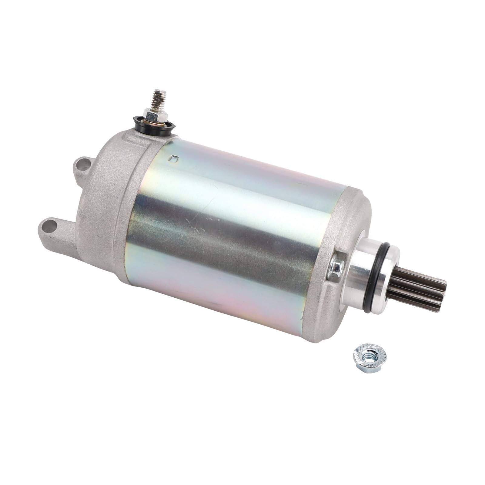 MAD HORNETS Starter Motor 9 Tooth Adatto per Suzuki GSX400 1982-1999 GS650G GS650GL GS650GT 1981-1983 GSX250 1982-1983 31100-43400 31100-43401 31100-44110 31100-30B00-H17