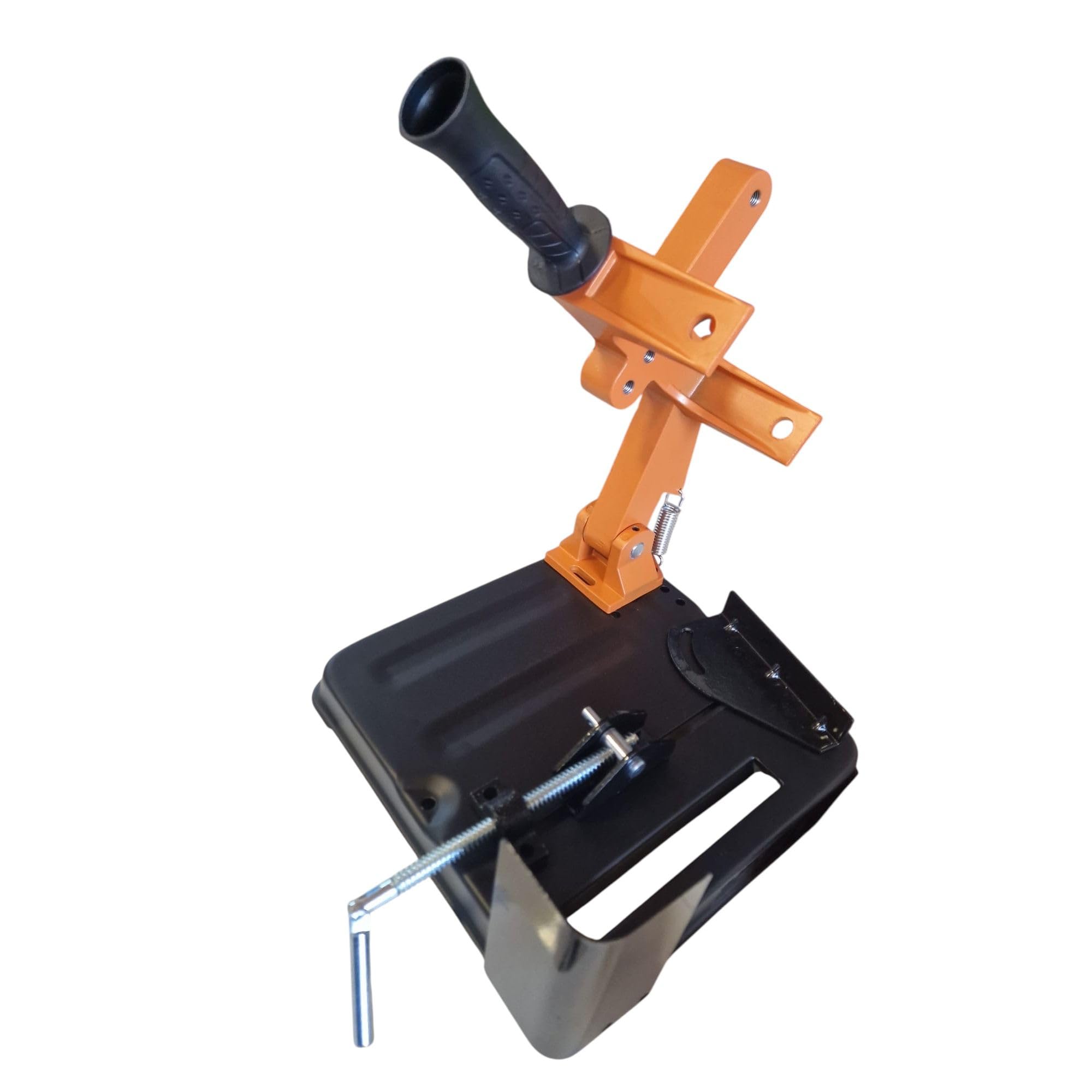 Soporte de banco para amoladora angular 180/230 Tronzadora Soporte para amoladora angular de 180-230 mm tronzadora madera hierro ajustable