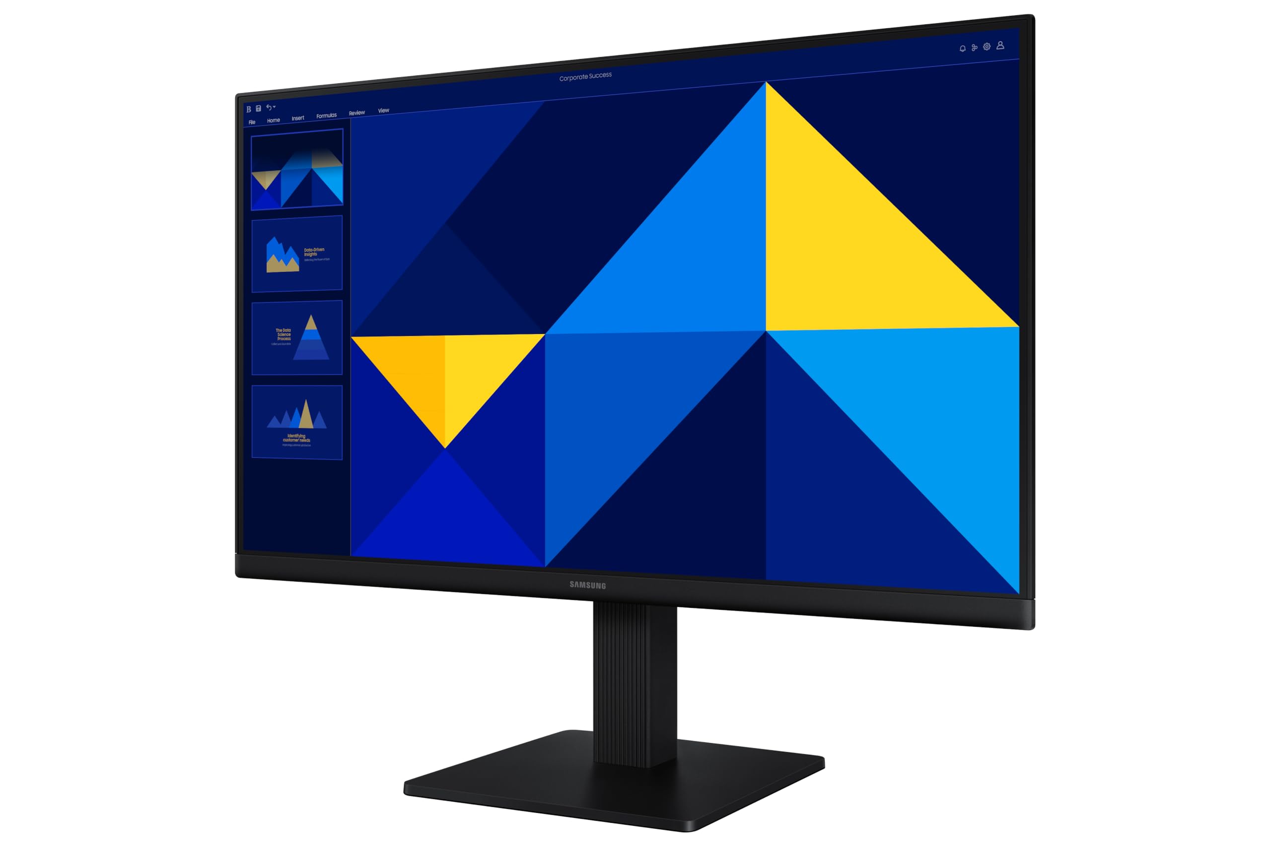 Samsung 22-inch FHD Flat Screen IPS Panel 5ms 100Hz Monitor with Eye-Saver Mode & Super Slim Design (LS22D300GANXZA) - [Canada Version] - 3