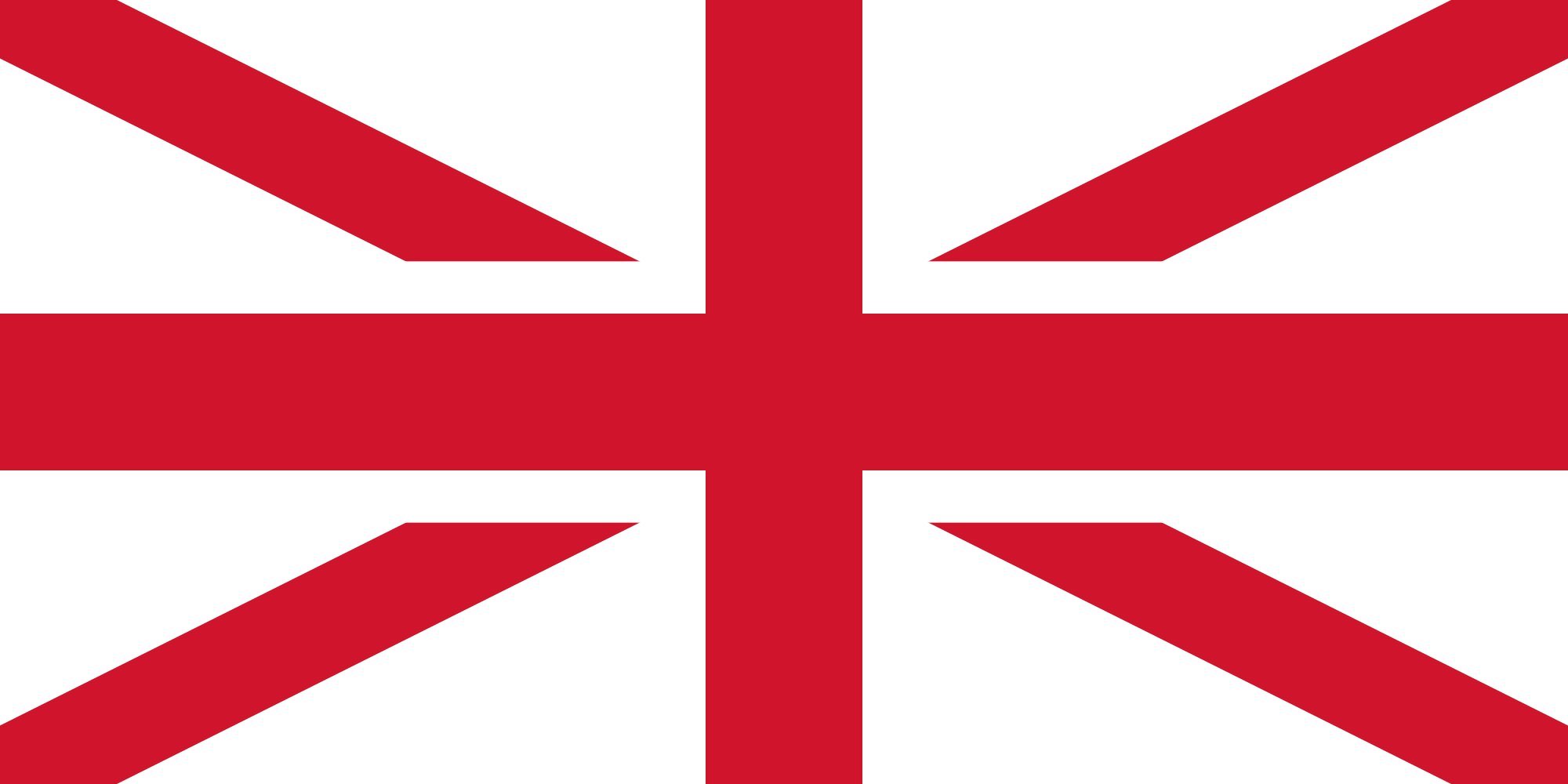 Drapeau UK sans Écosse avec des couleurs vives et des lignes nettes