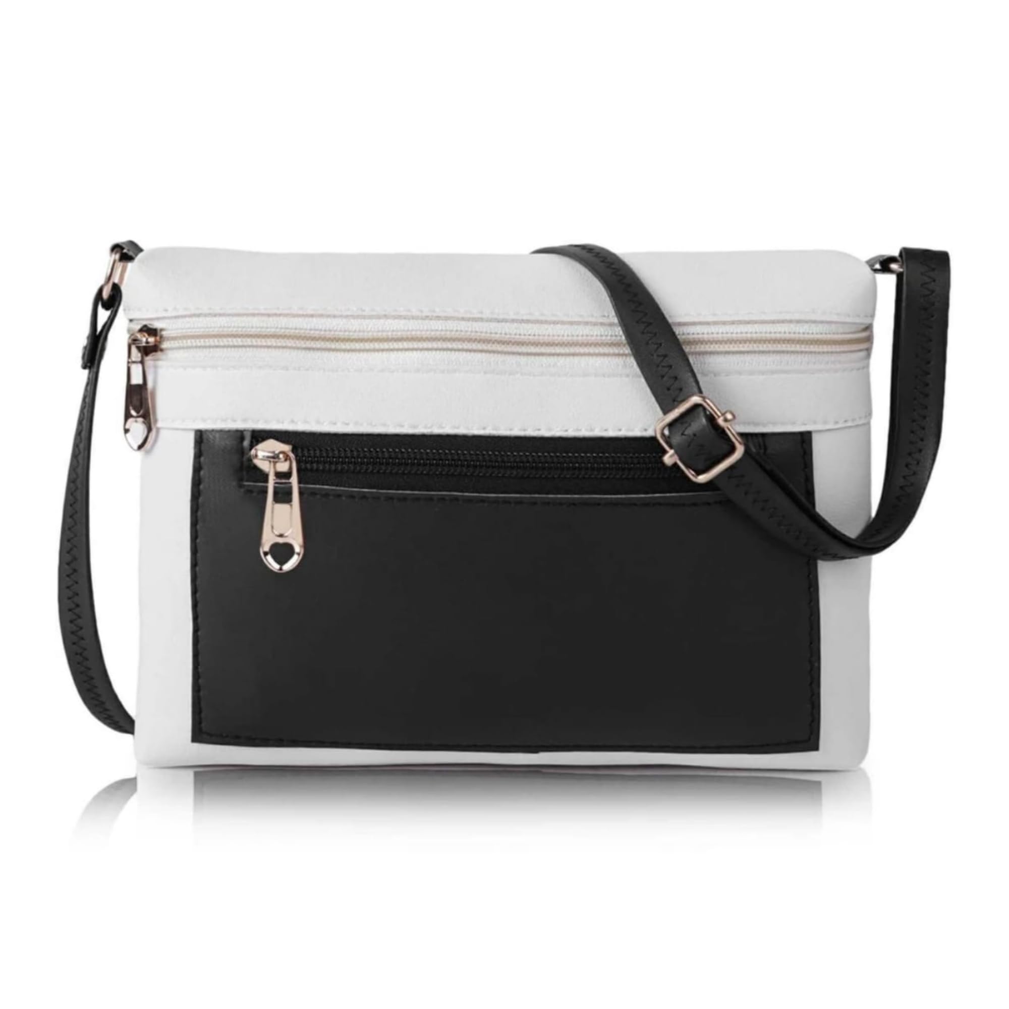 Stylish Multi-Pocket Zip Closure Cross Body bag| Travel Side Bag| Sling Pouch Bag|Messenger shoulder bag with Adjustable Strap-image-28