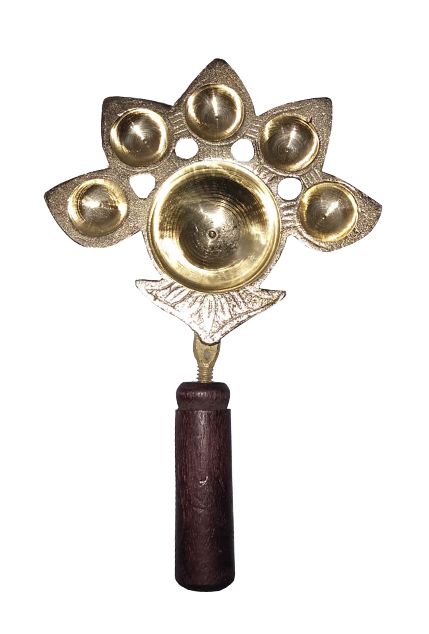 2 Diya-Lampen Aus Messing Für Pooja & Meditation – 85x45x25 Mm