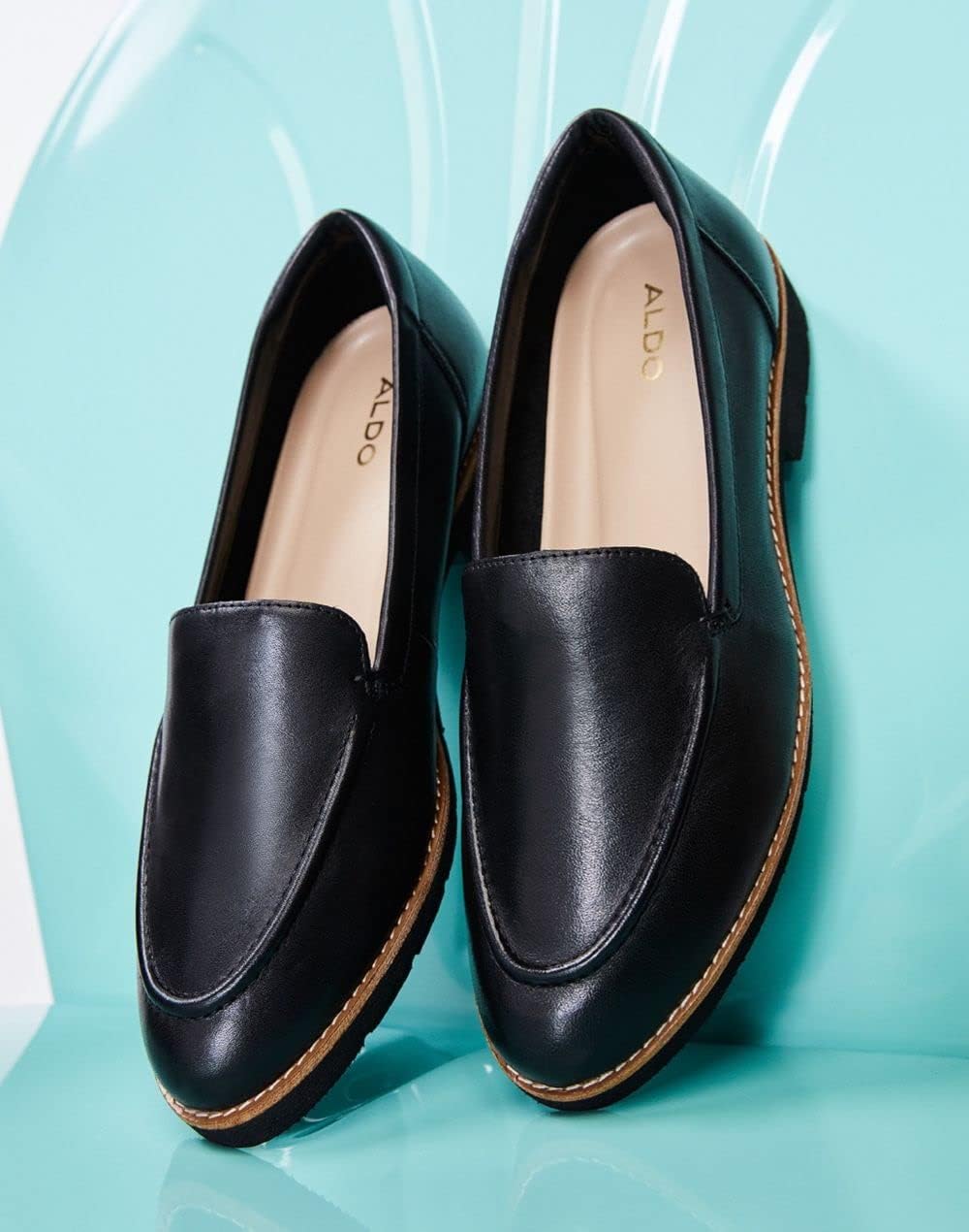 ALDO Women's Rheildanflex Loafer Leather Working Group - Image 13