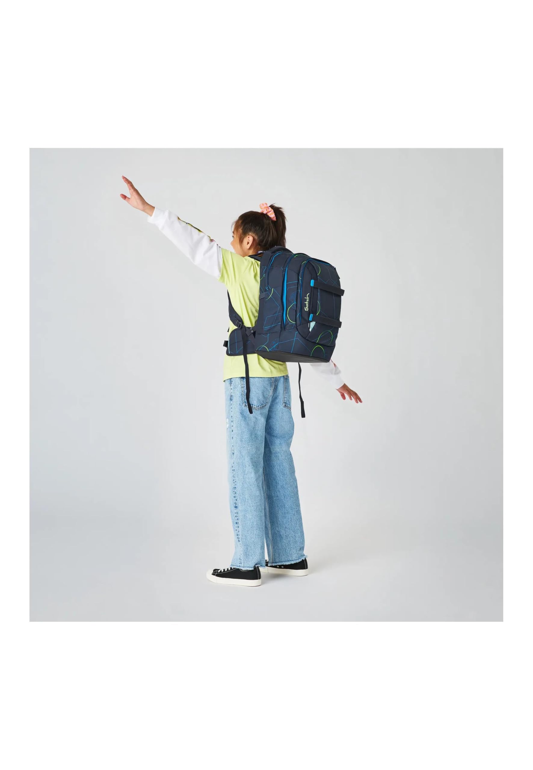 satch Pack Sac à Dos Ergonomique, 30 L de capacité, Stable, Organisation optimale
