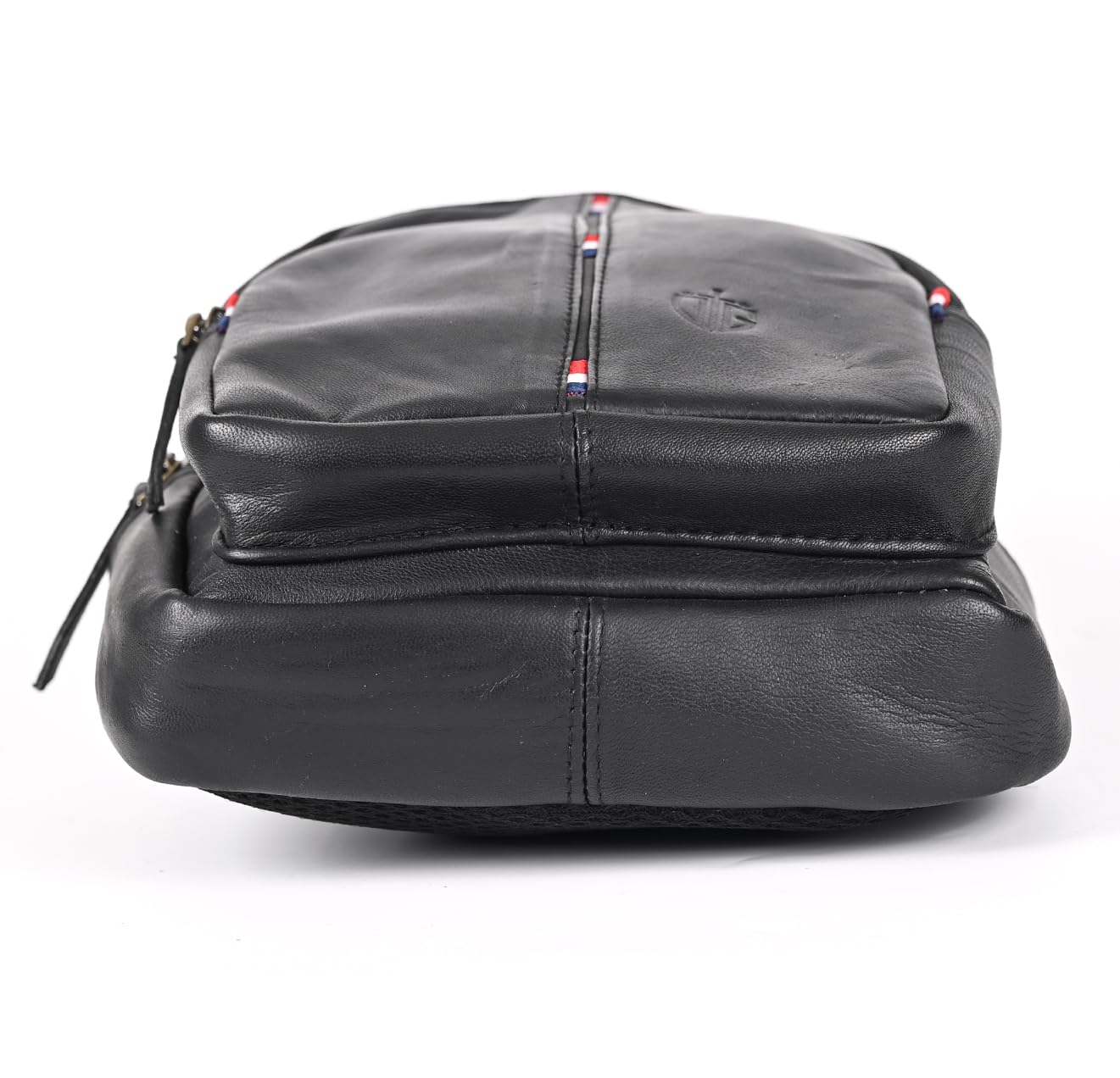 Genuine Leather Crossbody Bag for Men & Women Executive Chest Shoulder Bag for Office Business Travel Daily Stylish Adjustable Strap The Travel Adventure Perfect with Multi-Pocket Organization 1