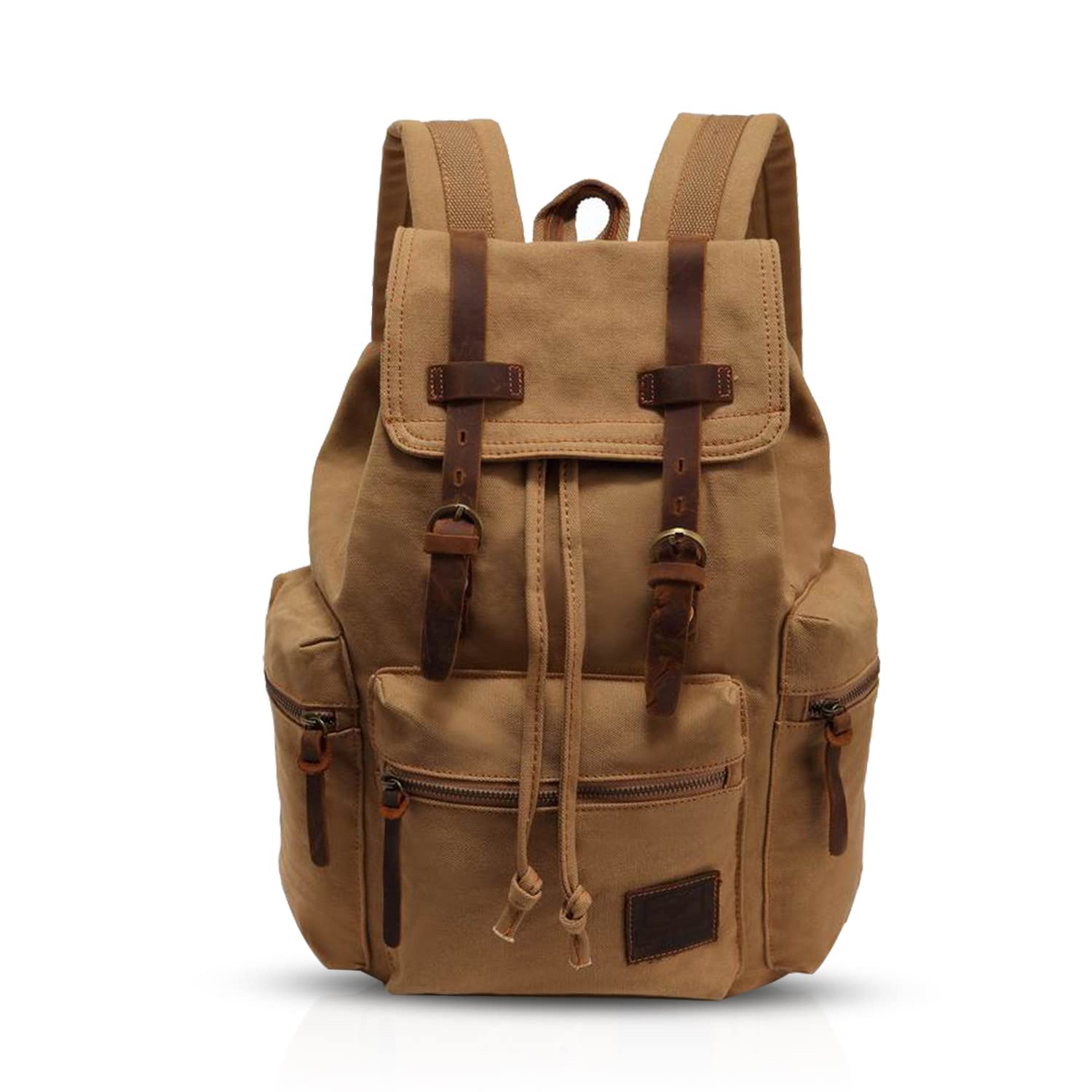 FANDARE Retro 15.6 Inch Backpack for Laptop Laptop, Outdoor, Travel, Work, Student, Hiking, School Bags, Daypack Canvas