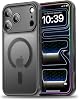 MattCover Series Back Matte Polycarbonate Edges Silicone and Corners Reinforced Camera Protected Thin Silicone Case Magnetic, 17 Pro Max Compatible with MagSafe for Minesk iPhone 17 Pro Max