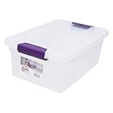 17531712 15-Quart Clearview Latch Box 2-Pack