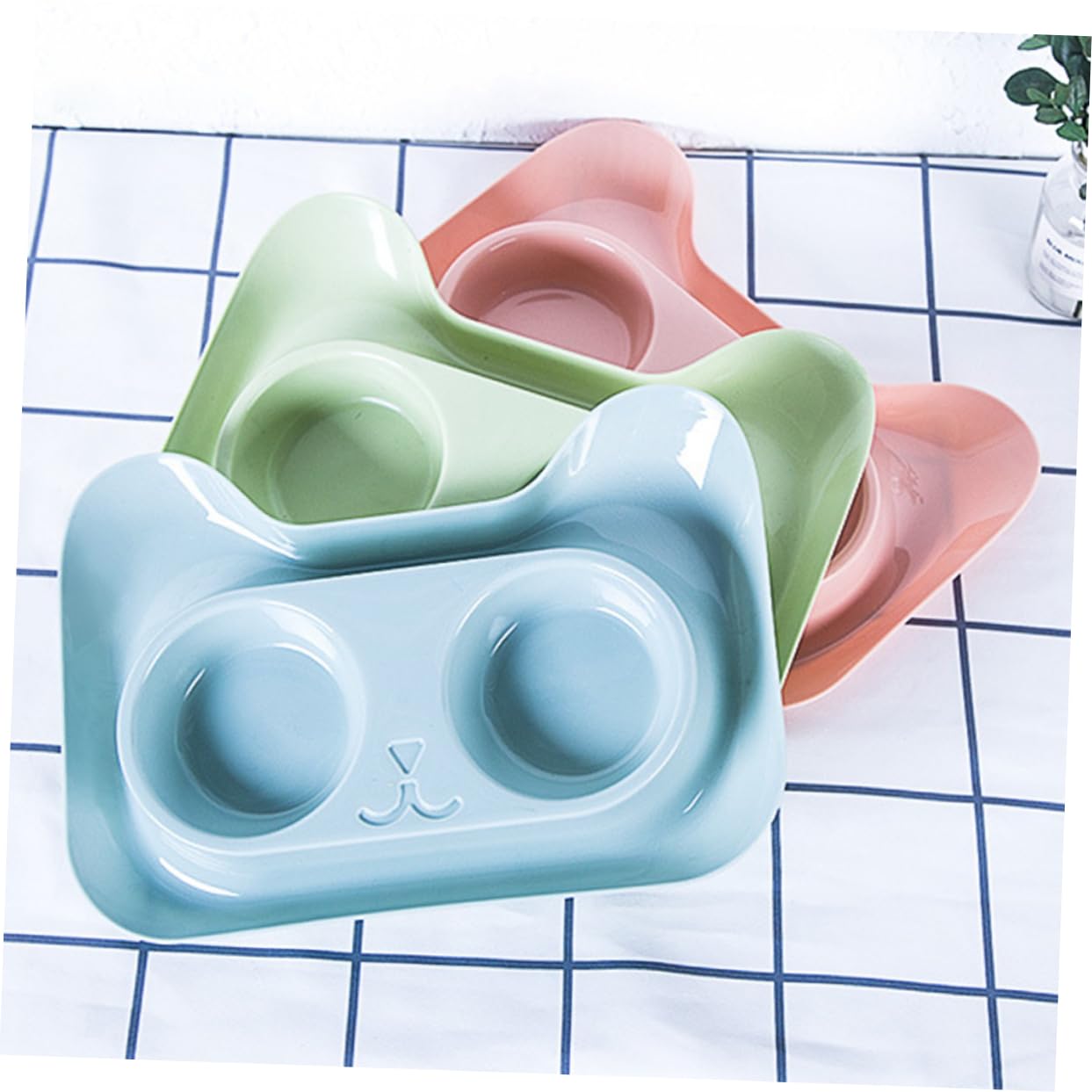 SUPVOX 2 Piezas Suministros De Mascotas Muelle Flotante Tortuga Sombrero De para Perros Cuenco para Mascotas Letra Una Decoración De Mesa Acero Inoxidable Tazón De Comida