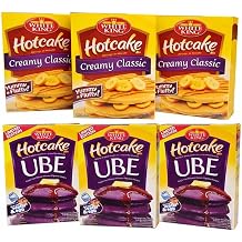 White King Hotcake Mix - 3 CLASSIC & 3 UBE 400g - 6 Boxes