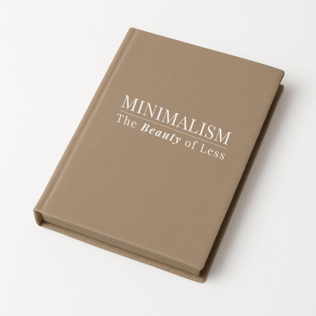 VEOJEIN Aesthetic Decorative Books - Set of 2 Stylish Fake/Faux Book-looking Decor, For Coffee Table, Living Room, Shelf, Office. Hidden Storage Compartment and Hardcover Journal, Abstract/Minimalist