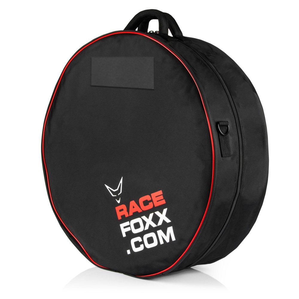 RACEFOXX Reifentaschen, Tasche, Radtasche, Transporttasche, Motorrad Reifen, Rad Taschen Set für Vorder- und Hinterrad, Vorderreifen, Hinterreifen, Motorradfelge, Felgentasche, Felgentaschen
