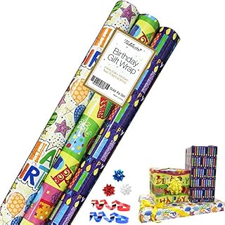 Birthday Gift Wrap - Gift Wrapping Paper - Premium Gift Wrap - 2.5