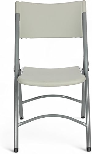 Miniatura 4 de OEF Furnishings Serie OEF600 Sillas plegables de respaldo alto, asiento de grado comercial de polietileno moldeado por soplado para uso en Gris