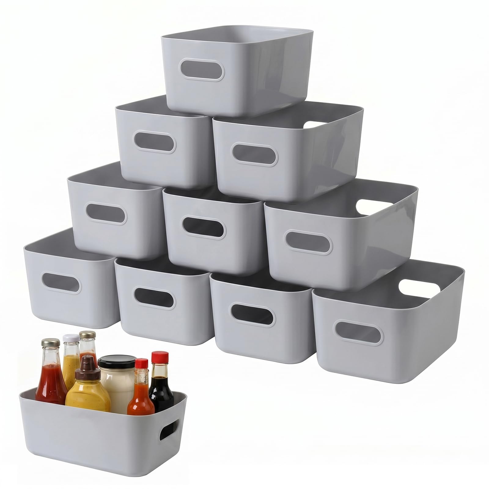 Panier de rangement cuisine et salle de bain pour trier chaque pièce