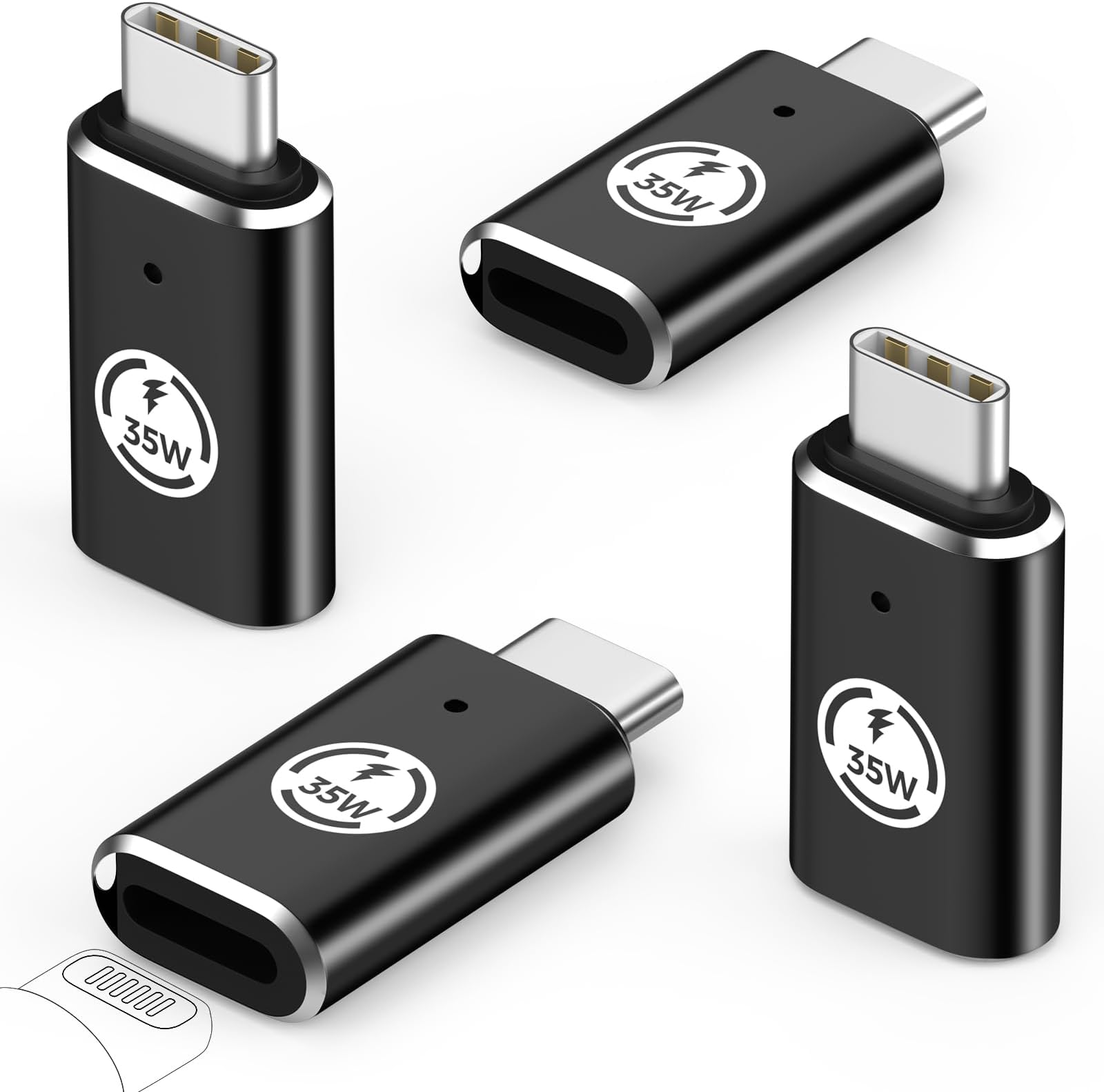 Summer 8-Pin Female To 30-Pin Male Adapter For To 30 Pin Docking - View #5