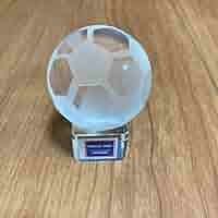 ワールドカップ　記念グッズ　クリスタルサッカー ワールドカップ 記念グッズ クリスタルサッカー Amazon.co.jp