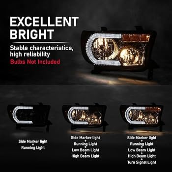 ZIMA ライト Amazon.com: PIT66 LED Headlights Aassembly Halogen