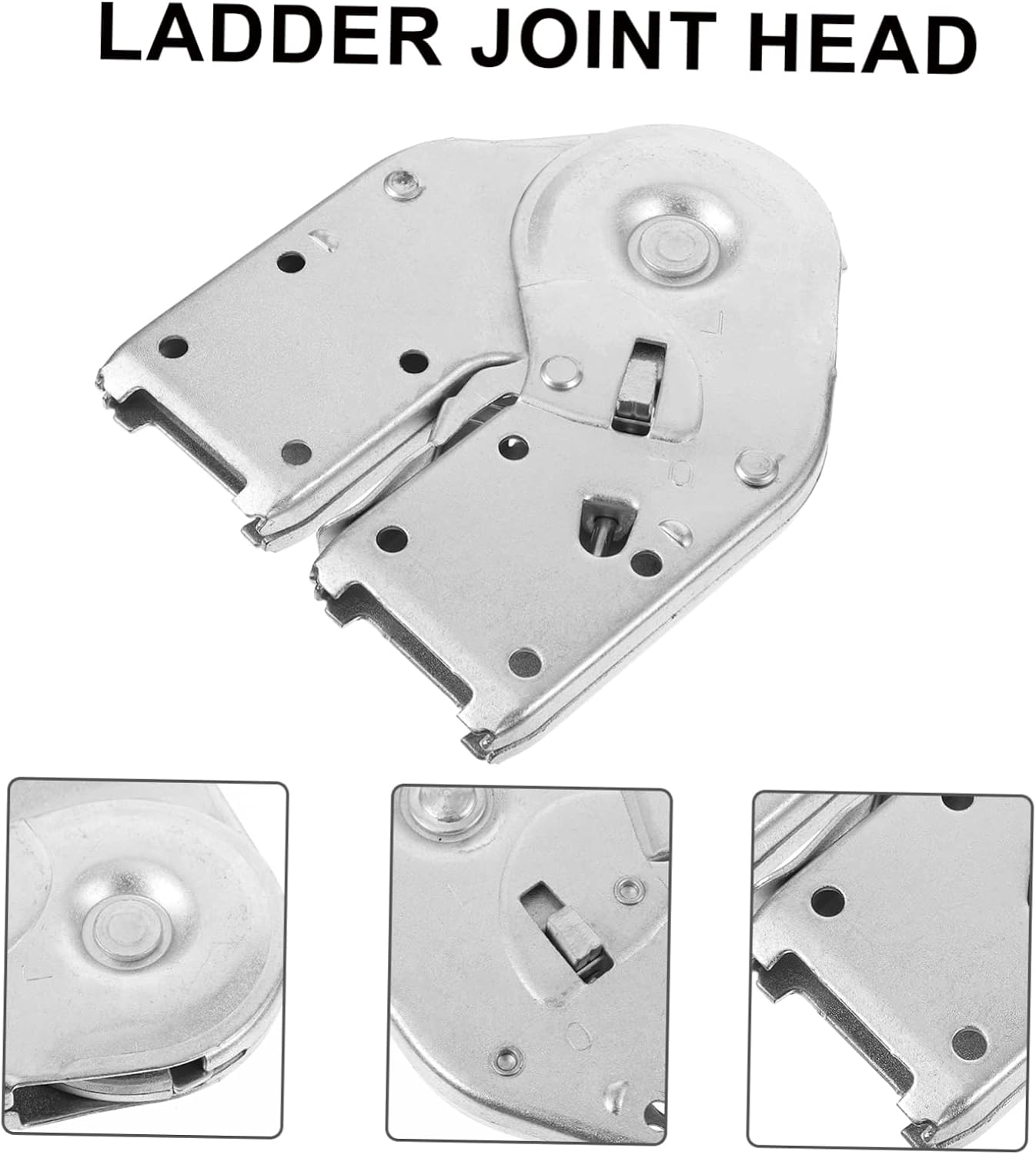 2pcs Ladder Hinge Replacement Kit Soft- for Step Ladders Easy to Install Heavy Duty Finish for Home Use