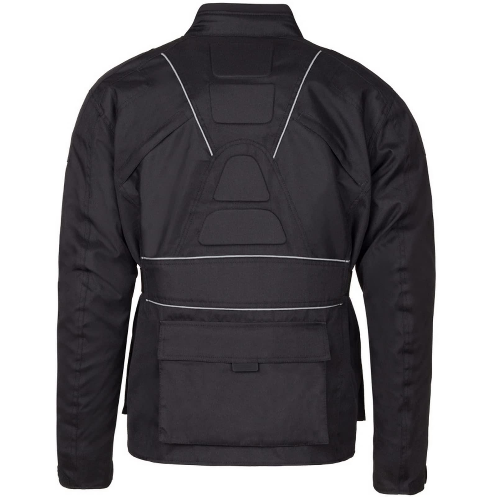 URBAN 5884 Neo Long Giacca da Moto Uomo Con Protezioni CE Removibili in Cordura | Fodera Termica Trapuntata Removibile | Antivento, Antipioggia e Traspirante | Uomo