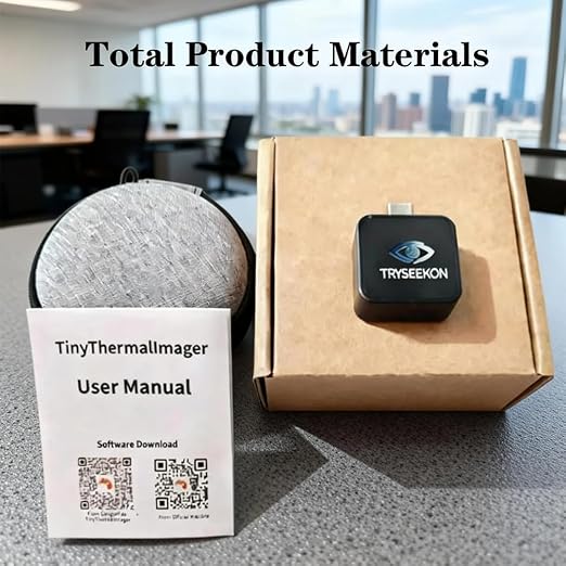 HT9606-HK Cámara Termográfica Móvil 96×96 UHD miniatura 9