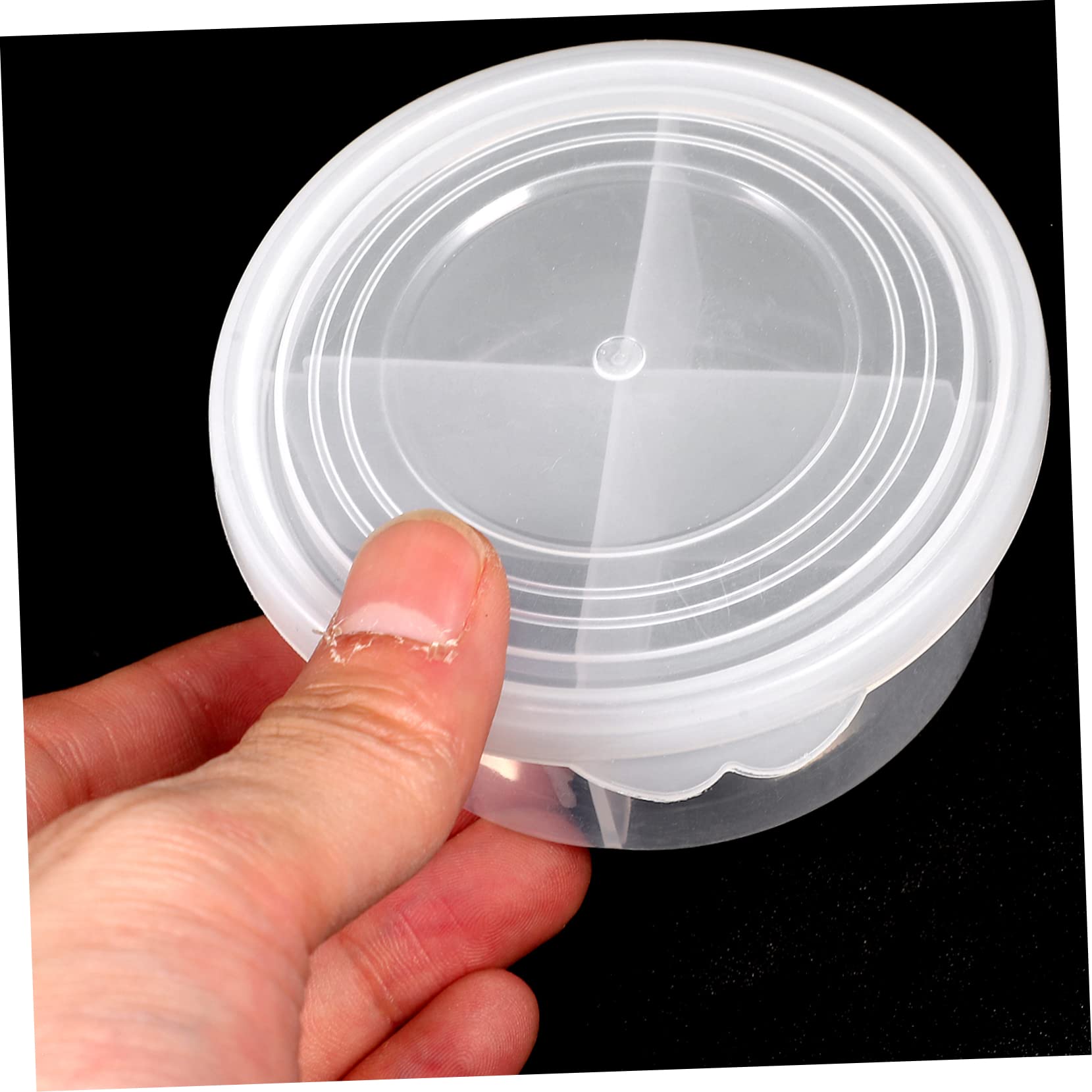 NUOBESTY 3 Set Trasparenti Con Scomparti Organizer Per Articoli Vari Contenitori Per Decorazioni Diy Custodie Leggere E Compatte Per Gioielli Perline E Accessori 12 Pezzi * 3