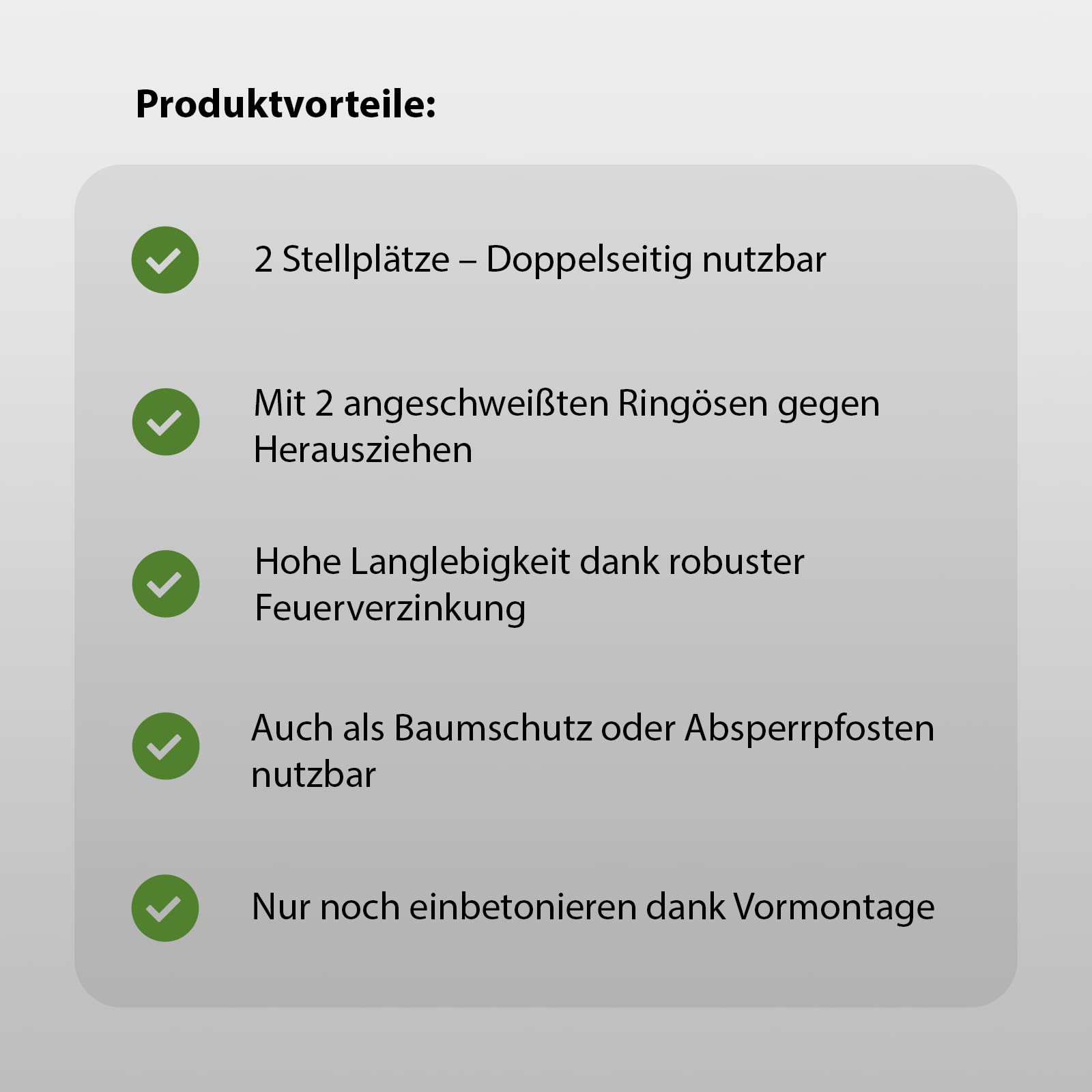 Baumarktplus TRUTZHOLM Fahrradanlehnbügel Fahrradständer 111,5x40cm Anlehnbügel Anlehnständer Poller Ständer feuerverzinkt Fahrradständer Fahrrad Ständer Rad Baumschutzbügel Bike
