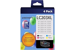 LC203XL LC201 Compatible for Brother LC203 Ink Cartridges