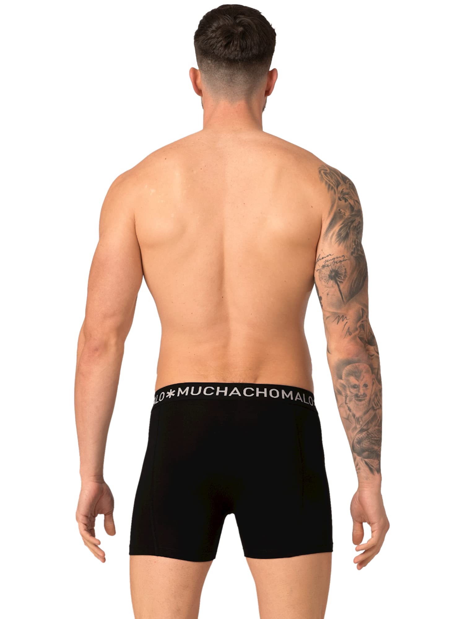 Muchachomalo - Calzoncillos tipo bóxer para hombre, 2 unidades, microfibra.