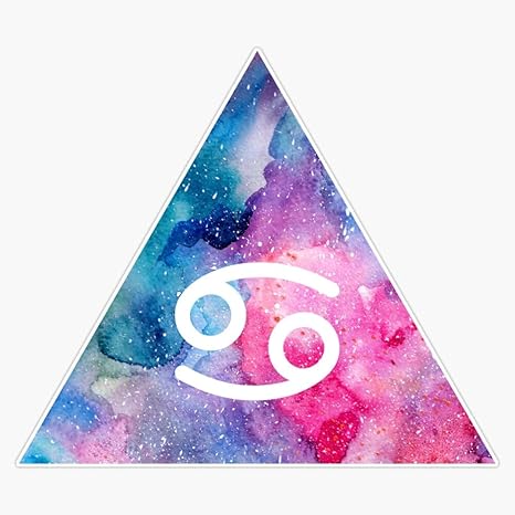 Cancer Zodiac Sign Sticker Bumper Sticker Vinyl Decal 5