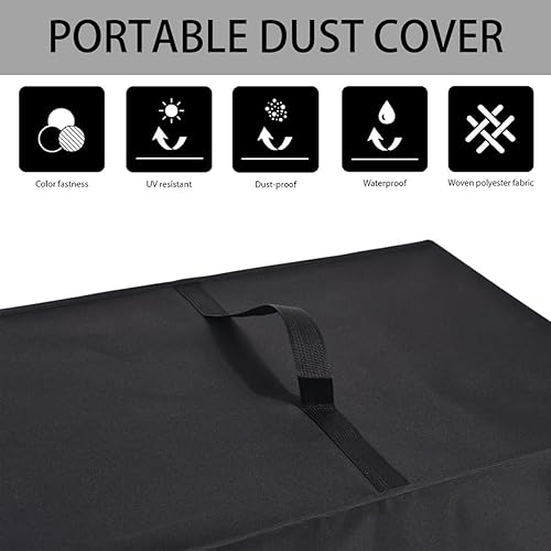Miniatura 5 de Funda para freidora de aire, resistente al calor, impermeable, protectora contra el polvo, funda para horno compatible con Chefman 12 cuartos de