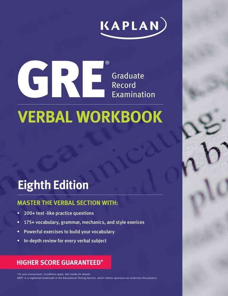 Kaplan GRE Verbal