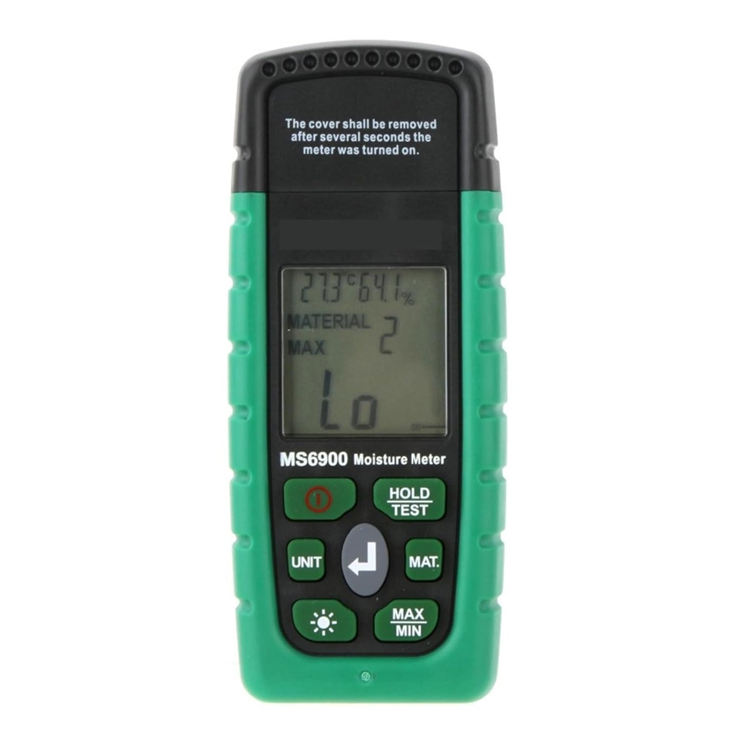 Moisture Meter MS6900 Temperature Humidity Digital LCD Timber Wood Moisture Meter Tester Lumber/Concrete Building Hygrometer Termometro