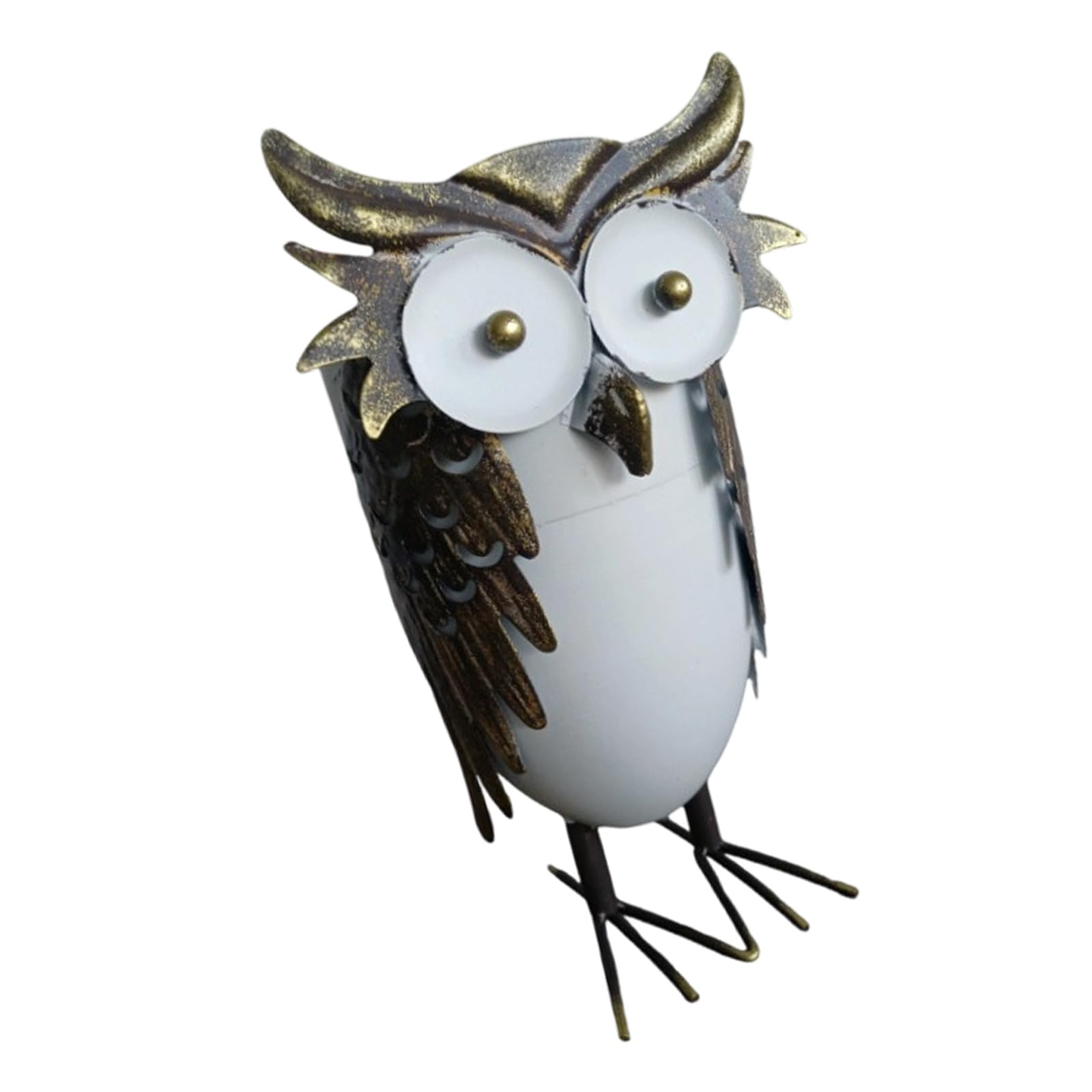 HZGFNBZ And Artistic Iron Owl Planter Flower Pots for Garden Enhancement Multipurpose Planting Option Decorative Planter
