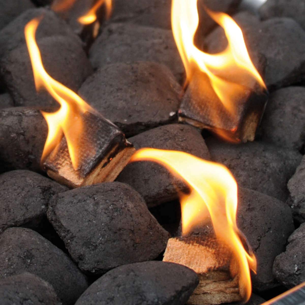 FLAMMBURO (7 kg/8 kg) Eco Cubi Accendino del produttore tedesco, Accendino per barbecue, Accendino per camino, Accendino per stufa, Cubi Accendino, Lana Accendino - Made in Germany (7 kg)