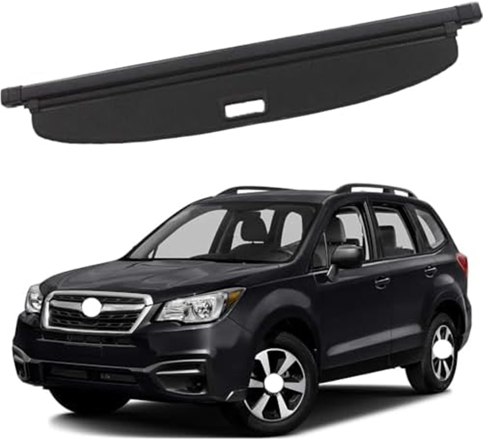 Fhjwqronte One Color Cargo Area Storage Rack Car Retractable Rear Trunk Parcel Shelf, For Subaru, For Ester 2013-2018 Luggage Shade Shield Cargo Security Cover Curtainaccessories