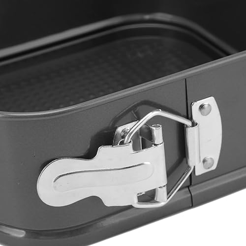 Miniatura 8 de Milltrip Springform - Juego de 3 moldes antiadherentes para tartas de queso con parte inferior extraíble, juego de moldes redondos a prueba de