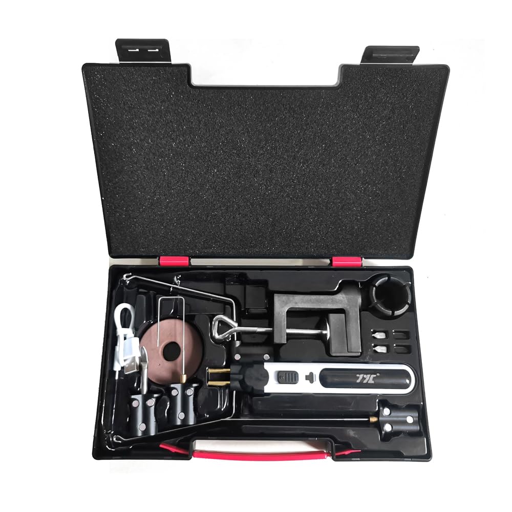 Portable Cordless Foam Cutter Hot Wire Foam Cutter Pen Styrofoam Cutting Tools Kit Electronic Soldering Kit Multifunctional Engraving Pen 5 Seconds Heating-Up with LED Light