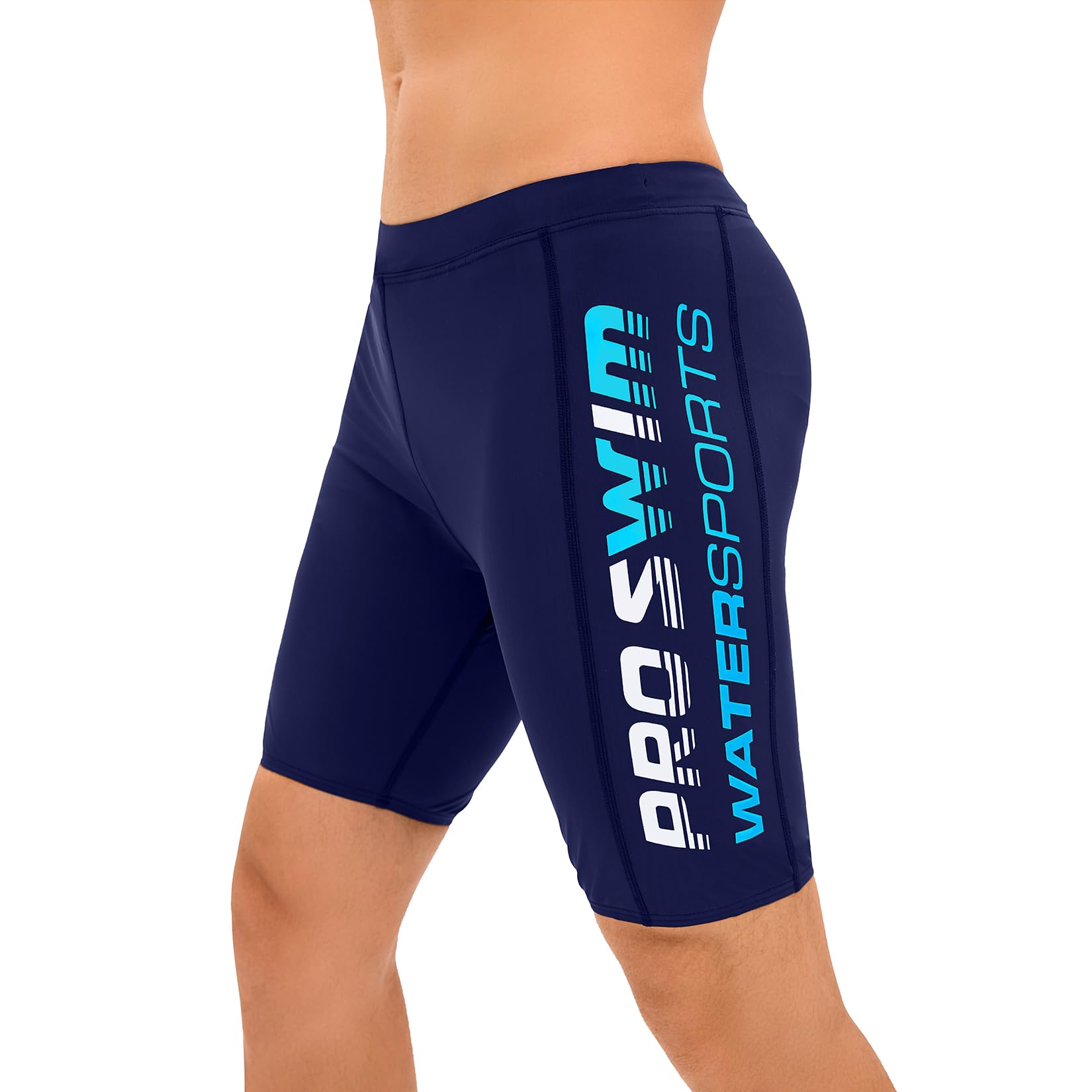 Veranobreeze Traje de baño para Hombre Jammer Natación Competición Pantalones Endurance Long Racing Training Traje de baño