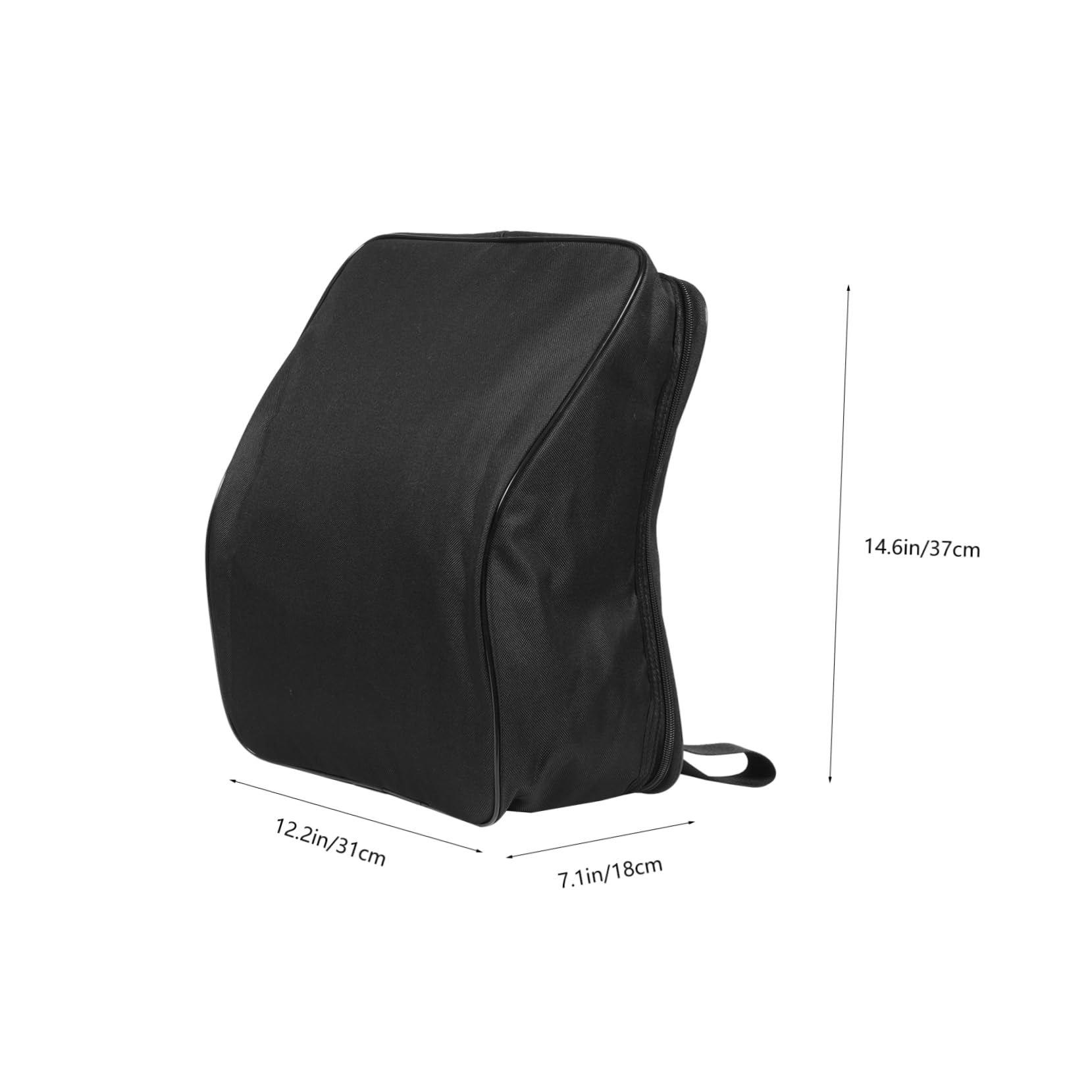 Levemolo Paquet de Transport pour Accordéon à 8 Basses, Paquet Parapluie, Tissu Oxford Noir, Bandoulière Réglable, Anti-poussière pour Écoles et Studios