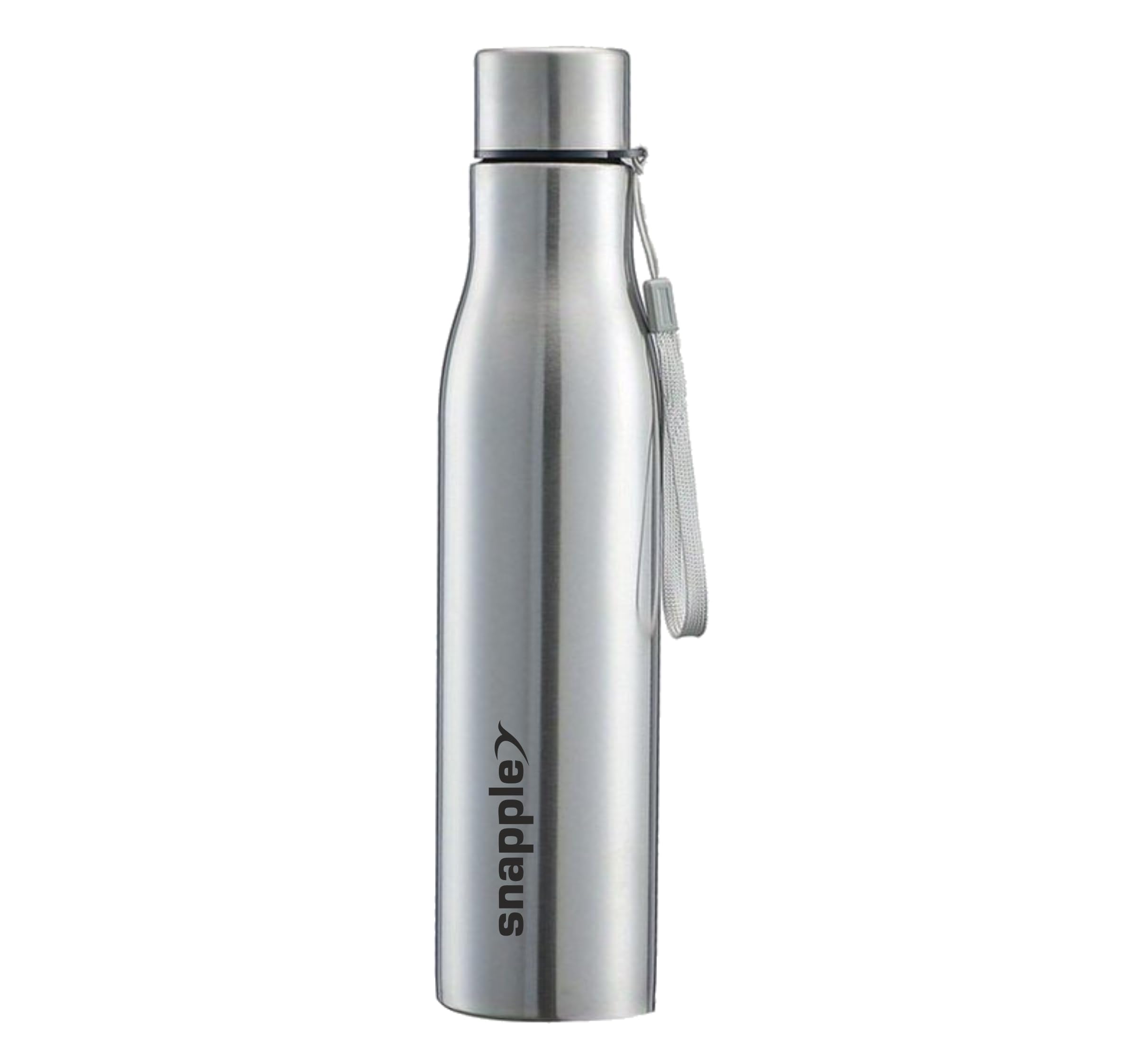 Snapple SPORTS Stainless Steel Water Bottle, Silver | 100% Leak Proof | Office Bottle | Gym Bottle | Home | Kitchen | Hiking | Treking Bottle | Travel Bottle (Sports 1000ml)