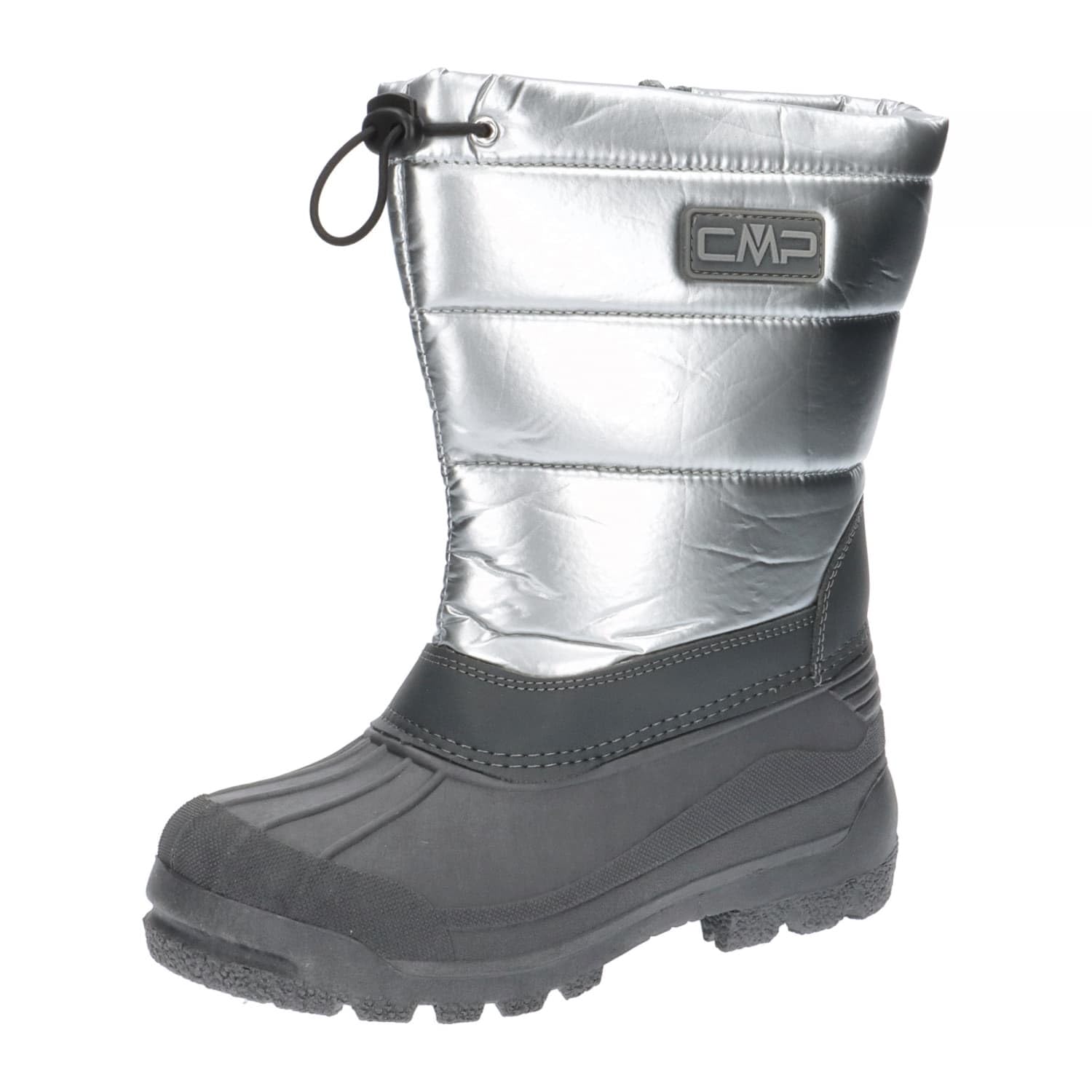 CMP Kids Sneewy Snowboots-3Q71294-j, Unisex Snow Boot - Children and Boys, silver, 40 EU