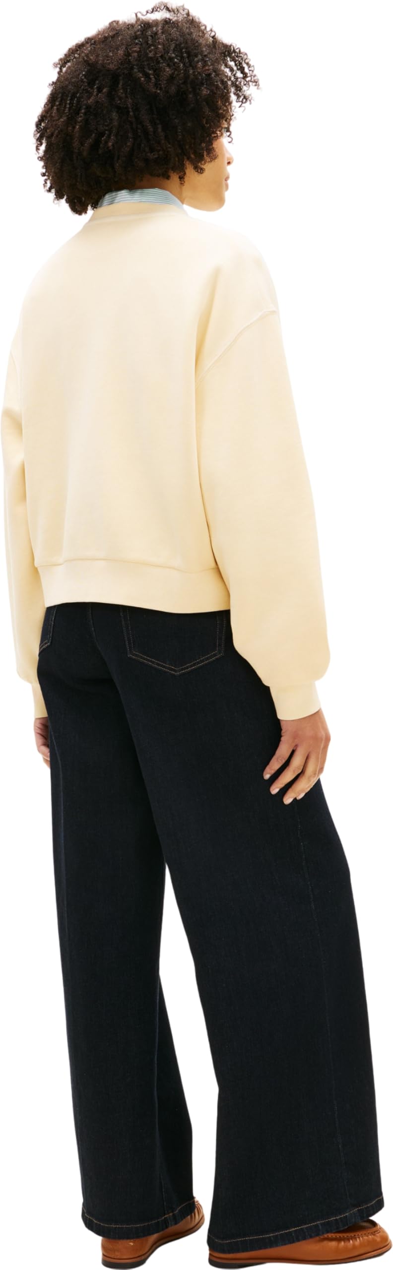 Tommy Hilfiger Damen Varsity Crest Terry Sweatshirt Ww0ww48733 Pullover-Sweatshirt (1er Pack)