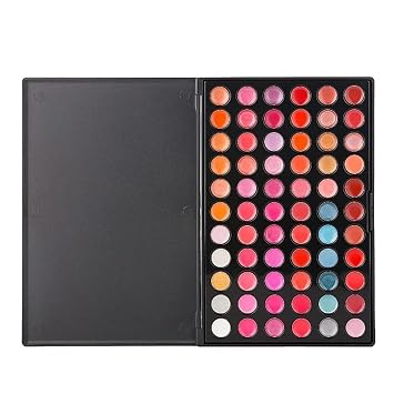 66 Color Eye Shadow Lipstick Lip Color Palette Cosmetics Set