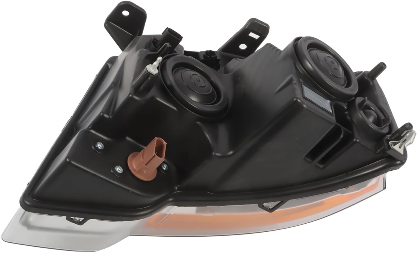 Passenger Side Halogen Headlight Assembly Compatible with Expedition 2015-2017 Front Right Projector Headlamp FO2503334 (Right)