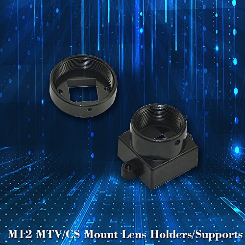 DECDEAL Mistos 4 pcs M12 MTV & 4 pcs CS Metal Lens Montar Câmera de Segurança CCTV M12 / CS Suporte