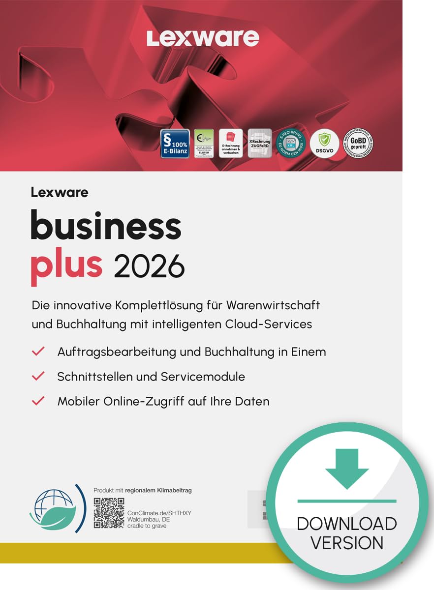 Lexware business Plus 2026 (365 Tage) PC Aktivierungscode