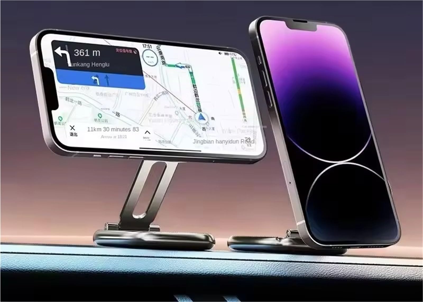 Per LG Universale Per Mini Supporto Magnetico Auto Magnetico Girevole Magnete Pieghevole Smartphone Mobile Cellulare GPS Accessori Porta Cellulare Auto